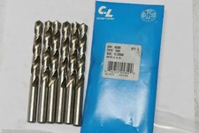 6 pcs CHICAGO LATROBE 12.20mm Jobber Length Drills 150D Bright Finish 45359 USA