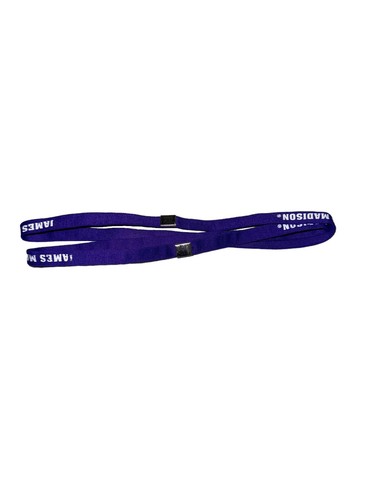 James Madison University Purple Headbands Set Of Two Stretchy Workout Sports JMU - Picture 4 of 6