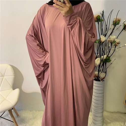 Burqa Overhead Khimar Caftan Abaya Muslim Women Prayer Dress Islamic Kaftan Robe - Picture 255 of 284