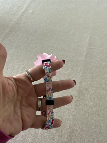 Rosa Blumen Kätzchen Halsband Break Away 9"-12" - Bild 5 von 9