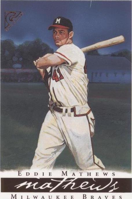 2003 Topps Gallery Hall of Fame Edition - Eddie Mathews #45 - 1 of 1