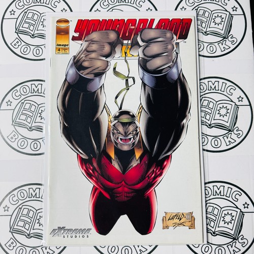 Youngblood Strikefile #4 - Image Comics 1993 en estado bastante bueno/casi nuevo - Rob Liefeld 🔥 - Imagen 4 de 5