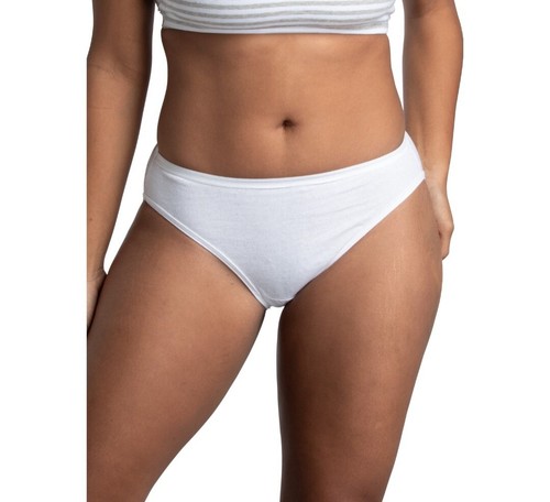 Fruit of the Loom Women's Cotton Bikini Panties, 6-Pack Size 8 Assorted Color  - Bild 2 von 6