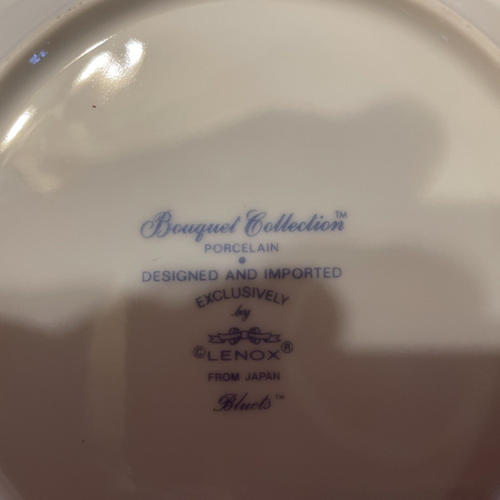 Plate Bouquet Collection Porcelain Lennox Bluets 6 3/8 In Bread & Butter Plate - Picture 2 of 2