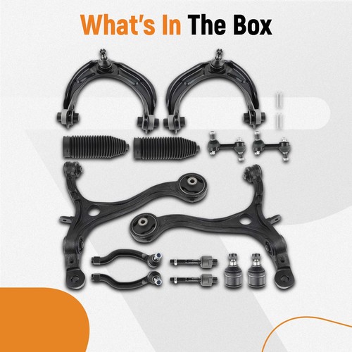 12 Pcs Front Upper Lower Control Arm Assembly for Honda Accord 2008-2012 K641112 - Picture 7 of 13