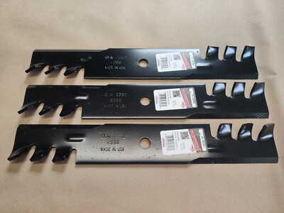 New 3 Pack Mulching Blades fits Exmark Lazer Z CT HP Metro HP Turf