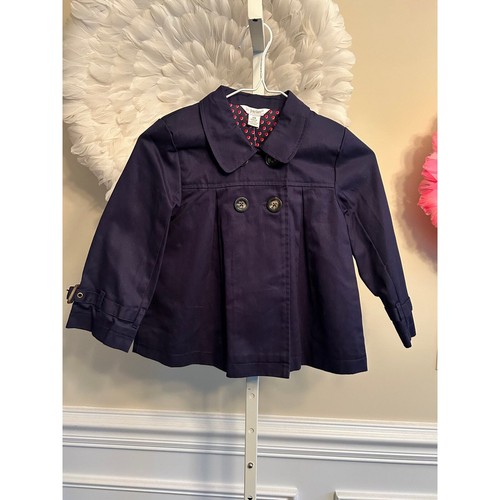 NWT KC Parker Girl's Navy Jacket and Ruffle Top Size 7/8 - Picture 2 of 11