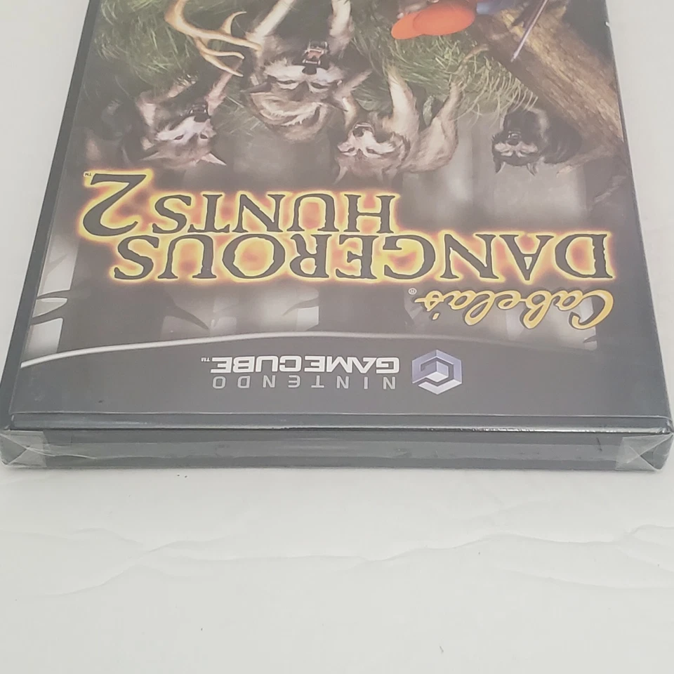 Cabela's Dangerous Hunts 2 Nintendo GameCube 2005 New Sealed Loose Disc Shrink - Image 4 of 4