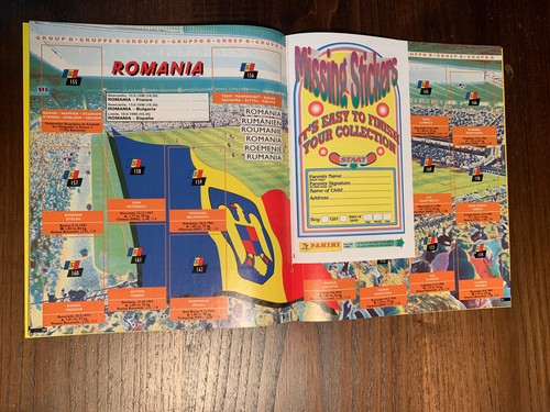 ALBUM PANINI EURO 96 VIDE EMPTY EUROPA 1996 VERSIONE UK OTTIMO - Foto 3 di 6