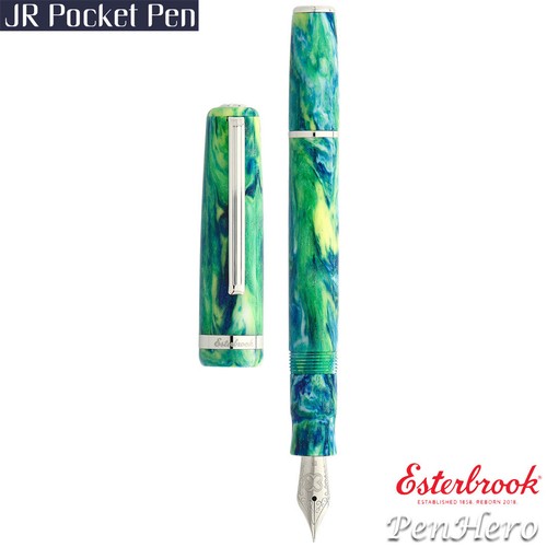 Esterbrook JR Beleza Palladium Plate Trim Fountain Pen Fine EJRBAS-F - 第 1/3 張圖片