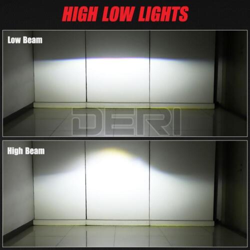 2x 3.0" Bi LED Proyector de Niebla Lente Haz Alto/Lo Retrofit Lámpara de Luz Antiniebla 6000K Blanco - Imagen 4 de 14