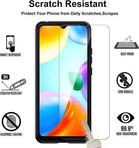 Coque Etui Housse + Verre Trempé pour Xiaomi Redmi 14C / 13C / 13 / 12C / 10C - Zdjęcie 3 z 7