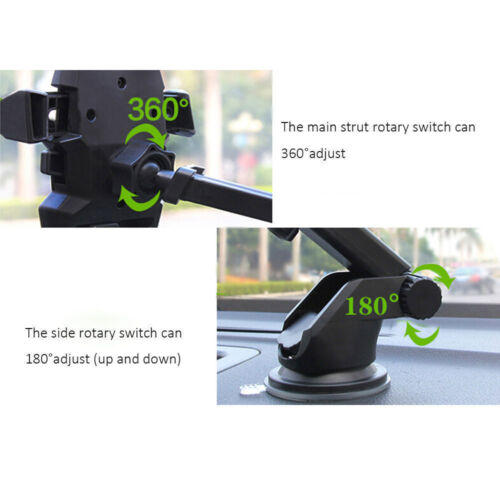 360° Universal Mount Holder Car Stand Windshield For Mobile Cell Phone GPS - Picture 9 of 12
