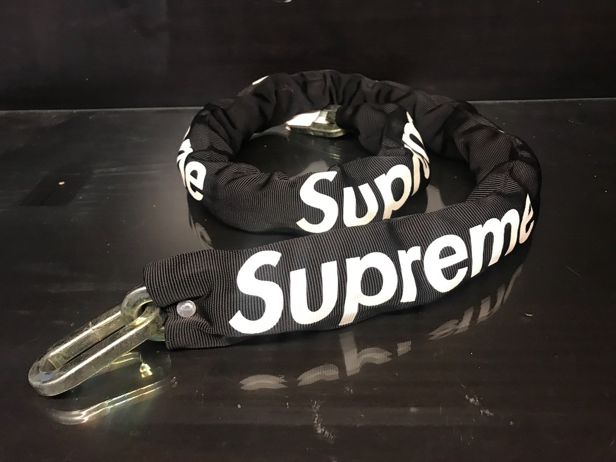 supreme × fragment バイクチェーン ブラック（Supreme