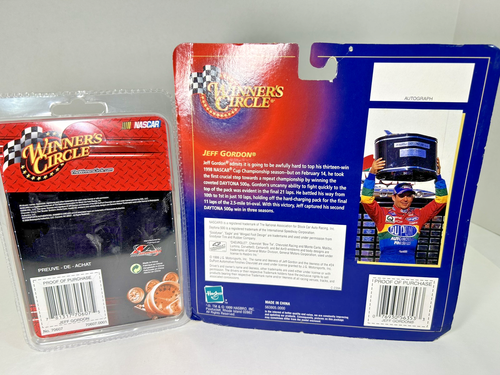NASCAR Jeff Gordon #24- 2 Piece Lot - Winners Circle Car and Figure- New - Picture 4 of 4