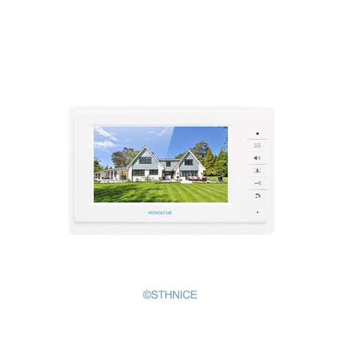 7" LCD Video&Audio Door Entry Kit With Night Vision Camera For 3 Apartment - Picture 17 of 24