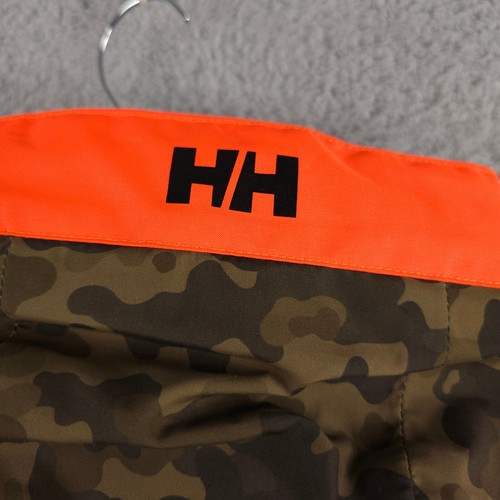 Helly Hansen Ski Jacket Boy 140 10 Utility Green Camo Juniors Summit Coat Winter - Picture 12 of 24