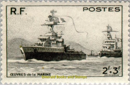 EBS France 1946 - Navy - Œvres de la Marine - YT 752 - MNH** - 第 1/1 張圖片