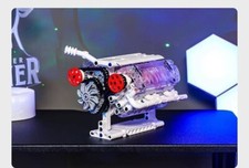 LEGO LIKE CADA V6 ENGINE BUILD Technic, Model Building Kit, 1:6 Scale 