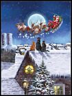 Cats on the Rooftop - Diy Chart Counted Cross Stitch Patterns Needlework Dmc
