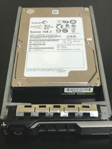 300GB 15K 2.5" SAS ST9300653SS SERVER HARD DRIVE DELL R610 R620 R630 R710 R720 - Picture 1 of 3