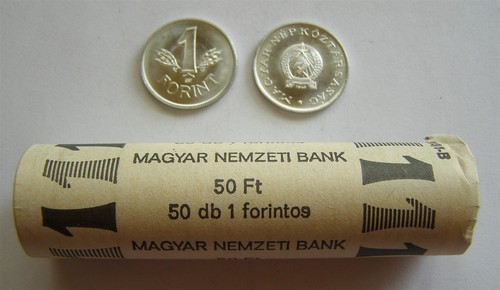 Ungheria 1 FORINT 1949 KM#545 Ungheria magiara moneta alluminio UNC BU da rotolo - Foto 2 di 4