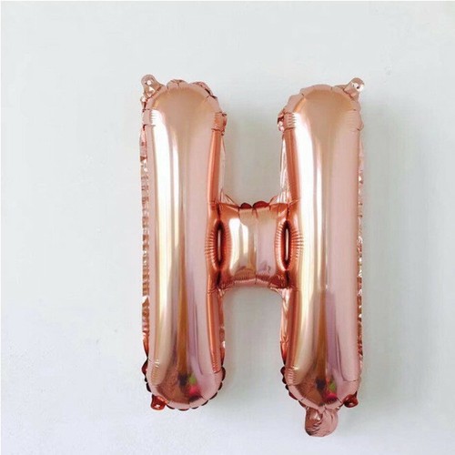 16'' Inch Alphabet Letters Foil Balloon Party Decoration Pretty Pink Gold Silver - Picture 15 of 85