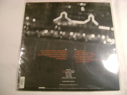 Whitney Houston I'm Your Baby Tonight LP 1990 Press Sealed - Picture 2 of 2