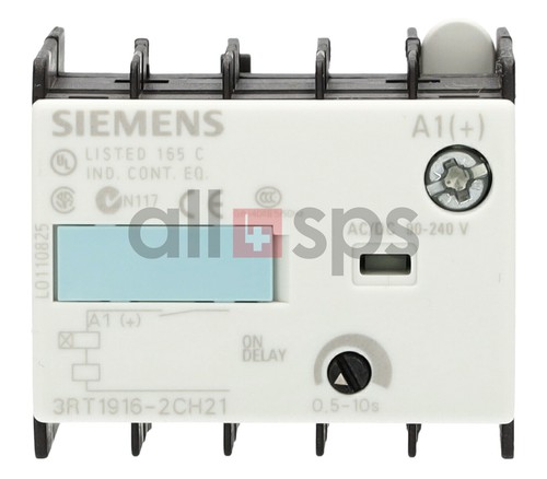 SIEMENS ELEKTRON. ZWEIDRAHTZEITRELAIS, 3RT1916-2CH21 (NO) - Picture 2 of 7