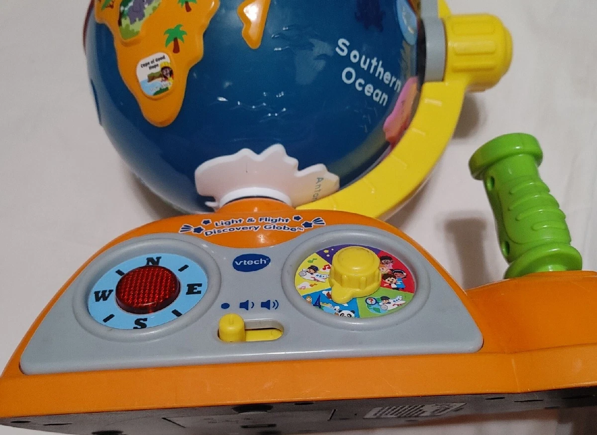 VTech Fly & Learn Talking World Globe Tested READ