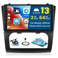 9" Android 13.0 Car Radio GPS Navi WIFI FM/RDS For 2008-2012 Nissan Altima Teana