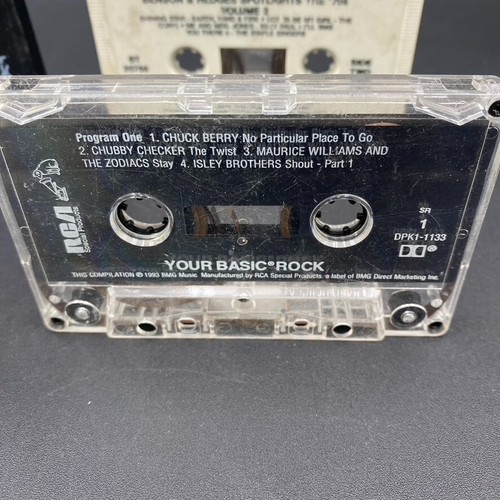 Lot (4) Cassette Tapes, Jock Jam, Basic Rock, Benson Hedges, ETC... No Inserts - Picture 2 of 11