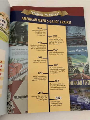 Lionel Corporation 2021 Zugkatalog Classic Trains, American Flyer Spur S - Bild 5 von 5