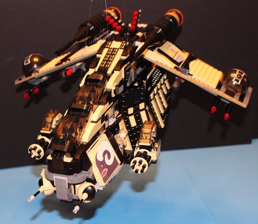 Ladrillo Lego Star Wars ™ Custom 7676 Imperial scarif cañonera 7 Minifiguras incl. Ladrillo Lego Star Wars ™ Custom 7676 Imperial scarif cañonera 7 Minifiguras incl.