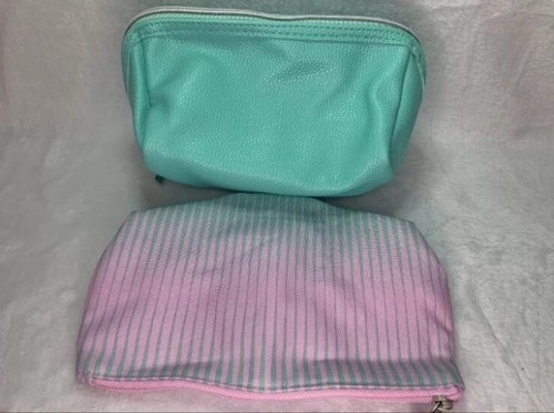 2 BRAND NEW ASSORTED MAKE UP BAGS (MARINE LINE) - Picture 1 of 5