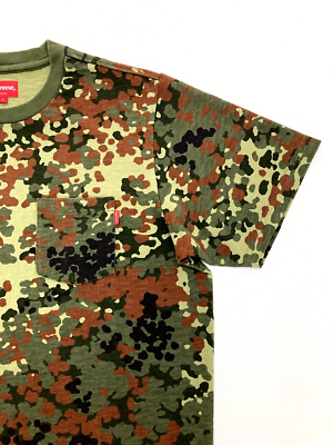 トップス SUPREME 19AW L/S POCKET TEE TRIBAL CAMO Supreme L S Pocket Tee (FW19) - $78
