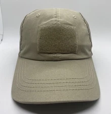Condor Tactical Cap Hat Adult Adjustable Beige Poly Cotton