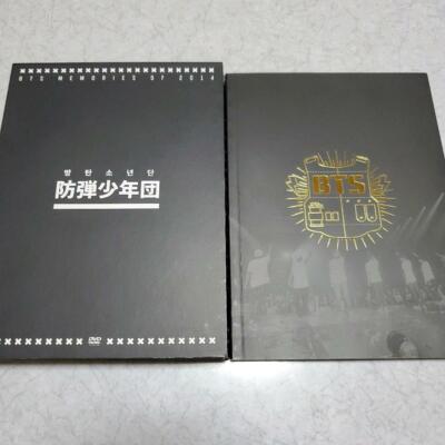 BTS MEMORIES OF 2014 DVD 3 set + Photobook Official Bangtan