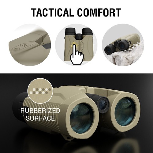ATN 10x42 Laser Ballistics 3000m Binocular w/ Laser Rangefinder - Picture 6 of 7