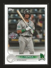 2022 Topps Pro Debut Base Card Allan Cerda Dayton Dragons Cincinnati Reds #PD-86