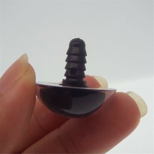 20pc Safety 8-20mm Plastic Eyes Clear Eyes Black Eyeball for Doll Toy DIY Making - Picture 5 of 5