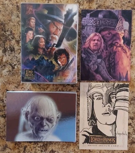 Herr der Ringe: Masterpieces Serie ll Topps 2007 Komplett ALL ART Karten Set++ - Bild 1 von 7