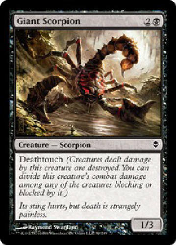 GIANT SCORPION Zendikar MTG Magic the Gathering Cards DJMagic - Picture 1 of 1