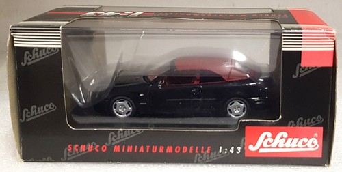 Schuco 04453, Mercedes-Benz CLK Cabrio Softtop, schwarz/rot, 1/43, NEU&OVP - Bild 1 von 6