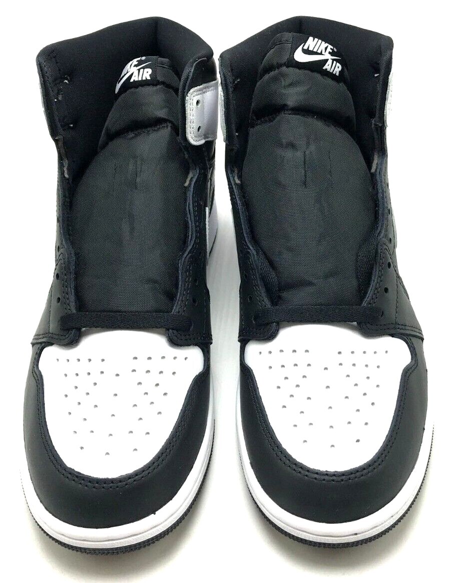 NEW* Men NIKE Air Jordan 1 Retro High OG Black / White