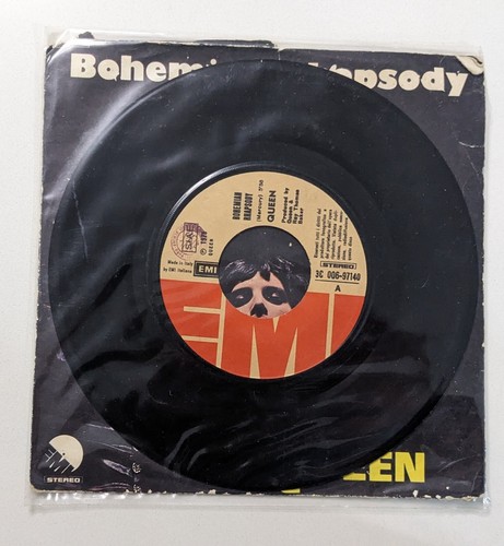 QUEEN Bohemian Rhasody RARE ITALY P/S - Picture 3 of 3