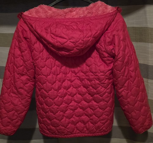 Columbia Girls Interchange Insulated Pink Jacket Furry Lined Youth L - Picture 8 of 8