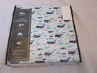 Scout Home Whales Away 4P Full Cotton Percale Sheet set Whales Fish