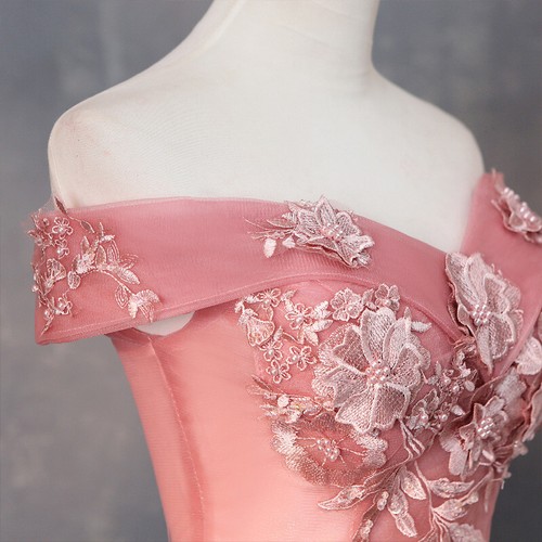 NEW Evening Formal Party Ball Gown Prom Bridesmaid Host Mid-Long Dress QYHS114 - Picture 11 of 19