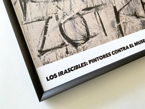 WILLEM DE KOONING FOUNDATION ABSTRACT EXPRESSIONIST FRAMED EXHBT POSTER ZOT 1949 - Picture 7 of 12